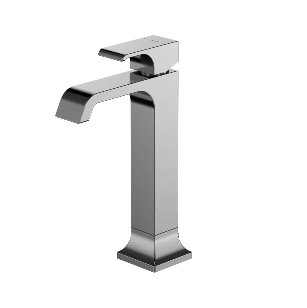 Toto Gc 1.2 Gpm Single Handle Vessel Bathroom Sink Faucet With Comfort Glide Technology, Brushed Nickel