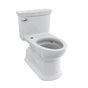 TOTO - TOTO Soiree One Piece Elongated 1.28 GPF Universal Height Skirted Toilet with CeFiONtect, Cotton White - Cotton White
