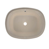 Toto MarisE 20-5/16'' X 15-9/16'' Oval Undermount Bathroom Sink With Cefiontect, Cotton White