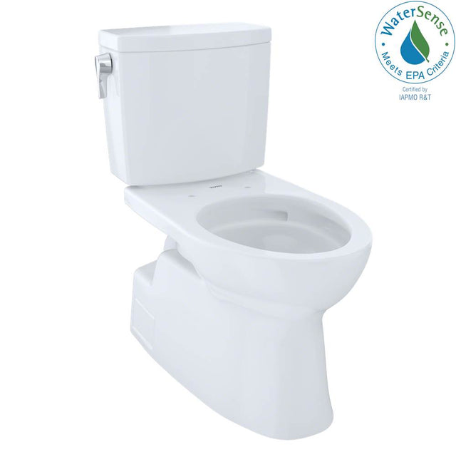 TOTO - Toto Vespin II 1G Two-Piece Elongated 1.0 Gpf Universal Height Skirted Design Toilet With Cefiontect, Cotton White - Cotton White