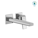 TOTO - Toto Gb 1.2 Gpm Wall-Mount Single-Handle Long Bathroom Faucet With Comfort Glide Technology, Polished Chrome - Polished Chrome
