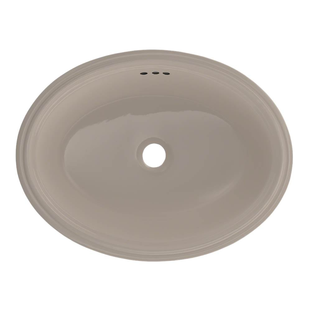 Toto Dartmouth 18-3/4'' X 13-3/4'' Oval Undermount Bathroom Sink, Cotton White
