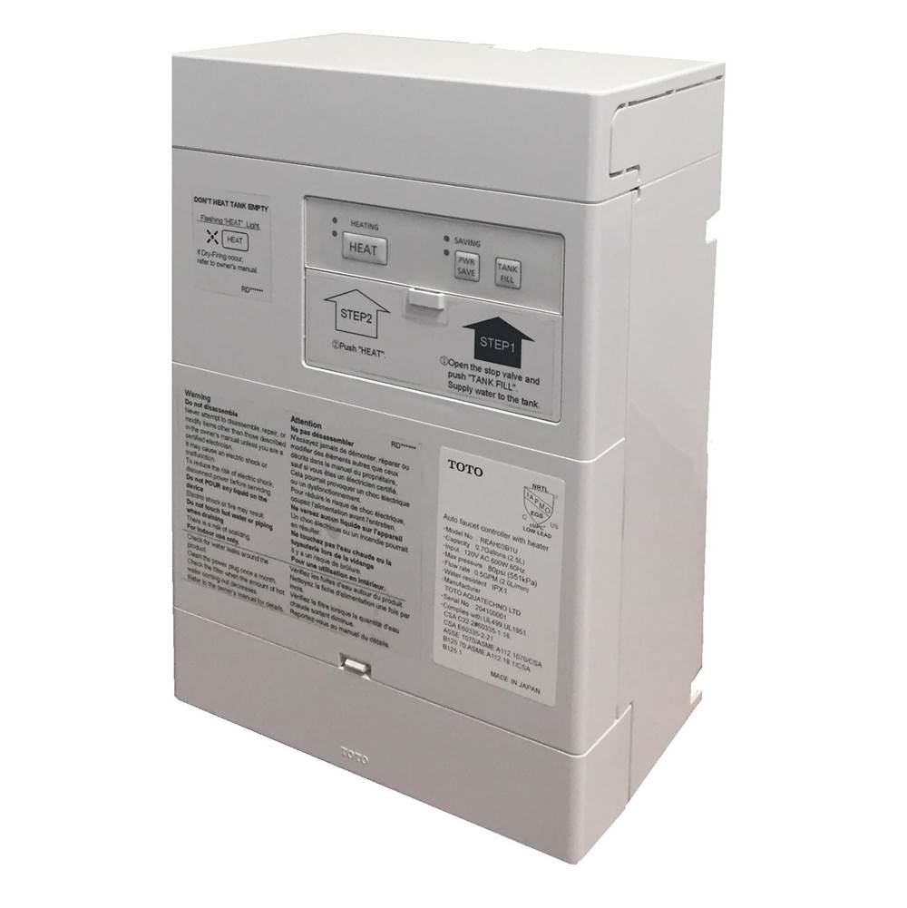TOTO - Toto Ac Powered 0.5 Gpm 10 Second On-Demand Water Supply Heater And Controller For Touchless Spouts