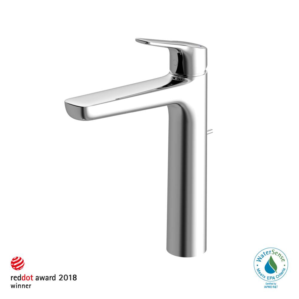 TOTO - Toto Gs Series 1.2 Gpm Single Handle Bathroom Faucet For Vessel Sink With Comfort Glide Technology And Drain Assembly, Polished Chrome - Polished Chrome