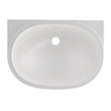 Toto Oval 19-11/16'' X 13-3/4'' Undermount Bathroom Sink With Cefiontect, Cotton White