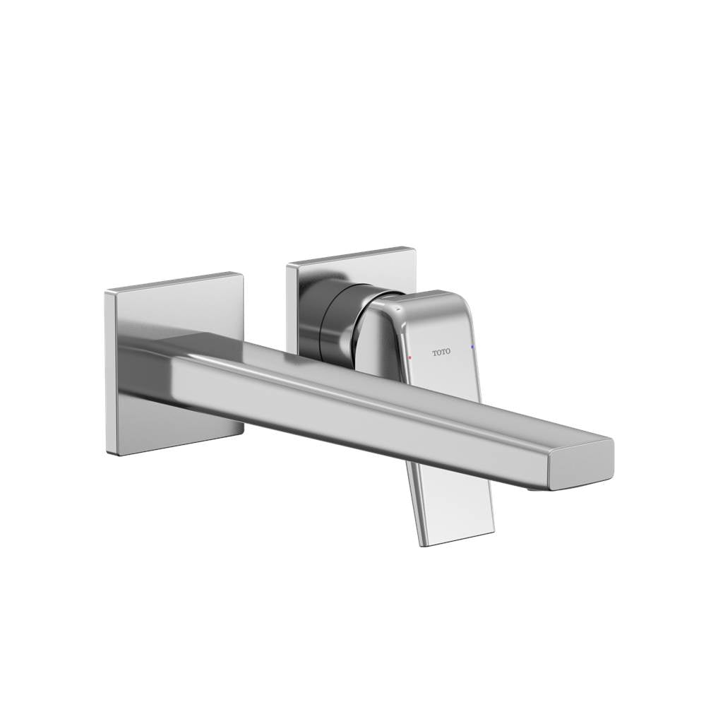 Toto Gb 1.2 Gpm Wall-Mount Single-Handle Long Bathroom Faucet With Comfort Glide Technology, Brushed Nickel