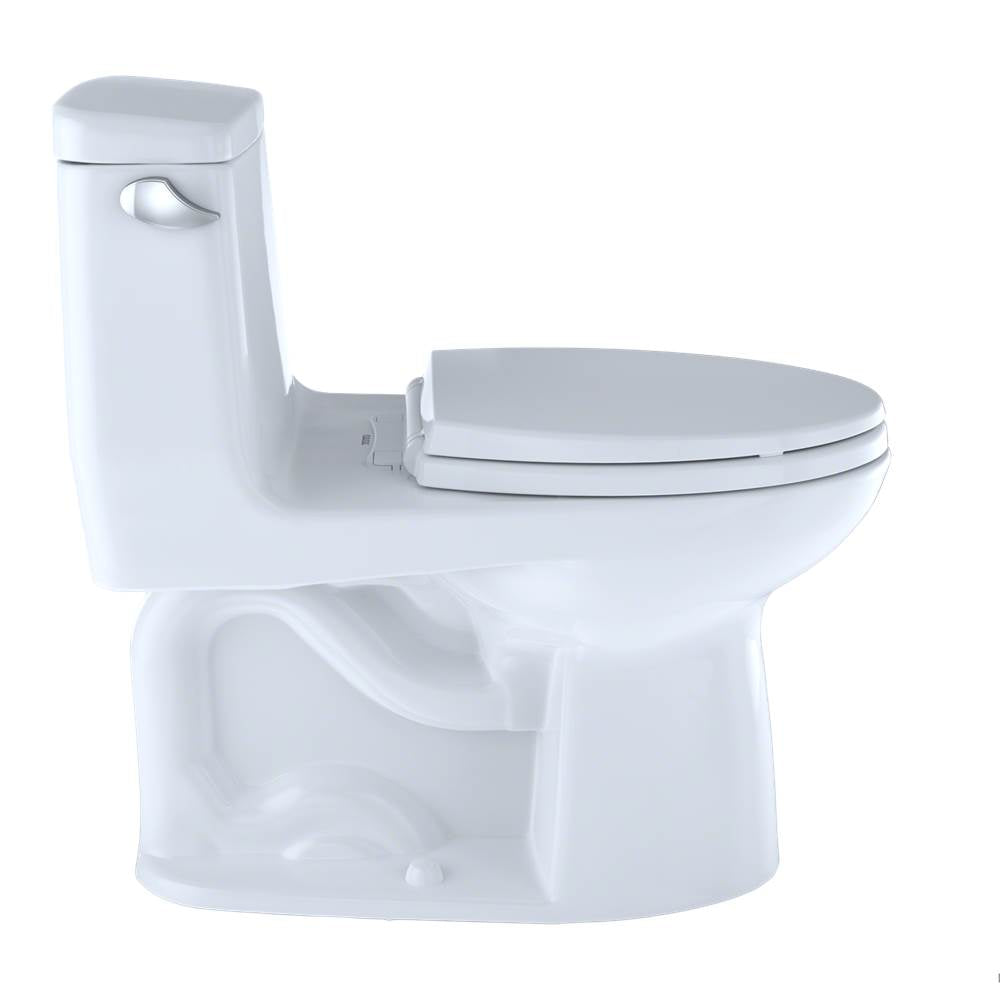 TOTO Eco UltraMax One-Piece Elongated 1.28 GPF ADA Compliant Toilet with CEFIONTECT, Cotton White