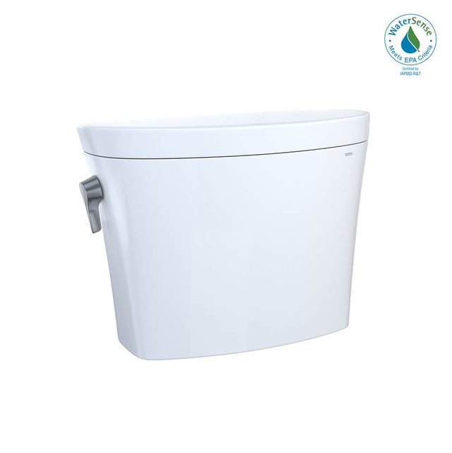 TOTO - TOTO Aquia IV 1G Arc Dual Flush 1.0 and 0.8 GPF Toilet Tank Only with WASHLET+ Auto Flush Compatibility, Cotton White - Cotton White