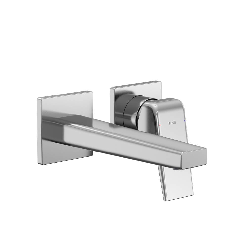 Toto Gb 1.2 Gpm Wall-Mount Single-Handle Bathroom Faucet With Comfort Glide Technology, Brushed Nickel