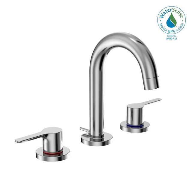 TOTO - Toto Lb Series Two Handle Widespread 1.2 Gpm Bathroom Sink Faucet With Drain Assembly, Polished Chrome - Polished Chrome