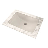 Toto 19'' X 12-3/8'' Rectangular Undermount Bathroom Sink With Cefiontect, Cotton White