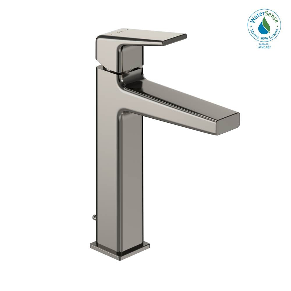 TOTO - Toto Gb 1.2 Gpm Single Handle Semi-Vessel Bathroom Sink Faucet With Comfort Glide Technology, Polished Nickel - Polished Nickel