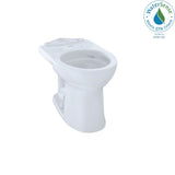 TOTO - Toto Drake II Universal Height Round Toilet Bowl With Cefiontect, Cotton White - Cotton White