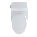 TOTO Eco UltraMax One-Piece Elongated 1.28 GPF Toilet with CEFIONTECT, Cotton White