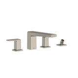 TOTO - Toto Gb Two-Handle Deck-Mount Roman Tub Filler Trim With Handshower, Brushed Nickel - Brushed Nickel