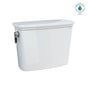 TOTO - Toto Drake Transitional 1.28 Gpf Toilet Tank With Washlet+ Auto Flush Compatibility, Cotton White - Cotton White