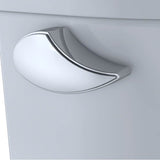 Toto EntradaE Two-Piece Round 1.28 Gpf Universal Height Toilet, Cotton White