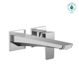 TOTO - Toto Ge 1.2 Gpm Wall-Mount Single-Handle Long Bathroom Faucet With Comfort Glide Technology, Polished Chrome - Polished Chrome