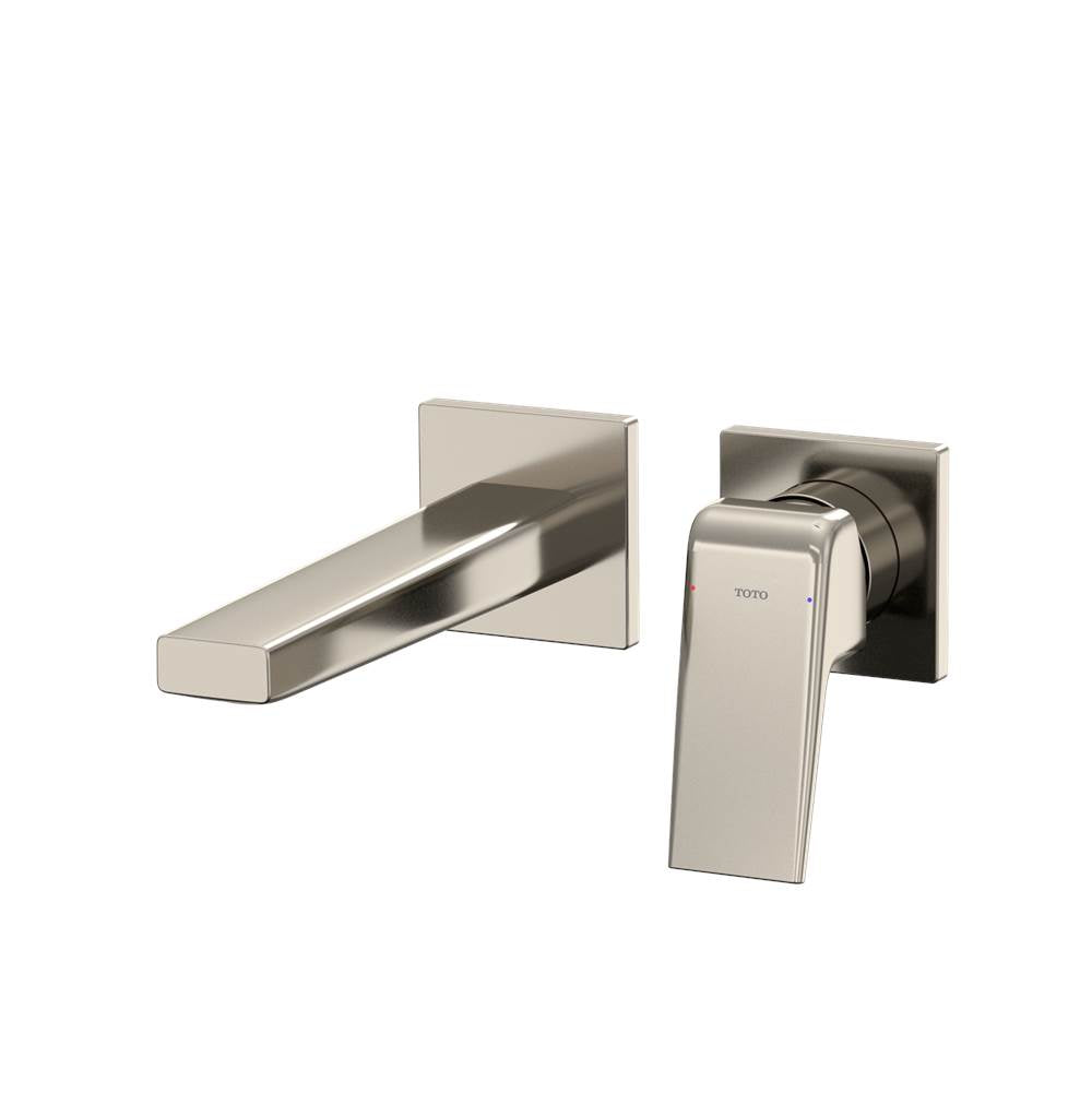 Toto Gb 1.2 Gpm Wall-Mount Single-Handle Bathroom Faucet With Comfort Glide Technology, Brushed Nickel
