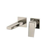 Toto Gb 1.2 Gpm Wall-Mount Single-Handle Bathroom Faucet With Comfort Glide Technology, Brushed Nickel