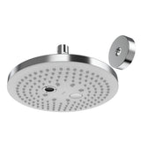 TOTO - Toto G Series 2.5 Gpm Two Spray Function 8.5 Inch Round Showerhead With Comfort Wave And Warm Spa, Polished Chrome - Polished Chrome