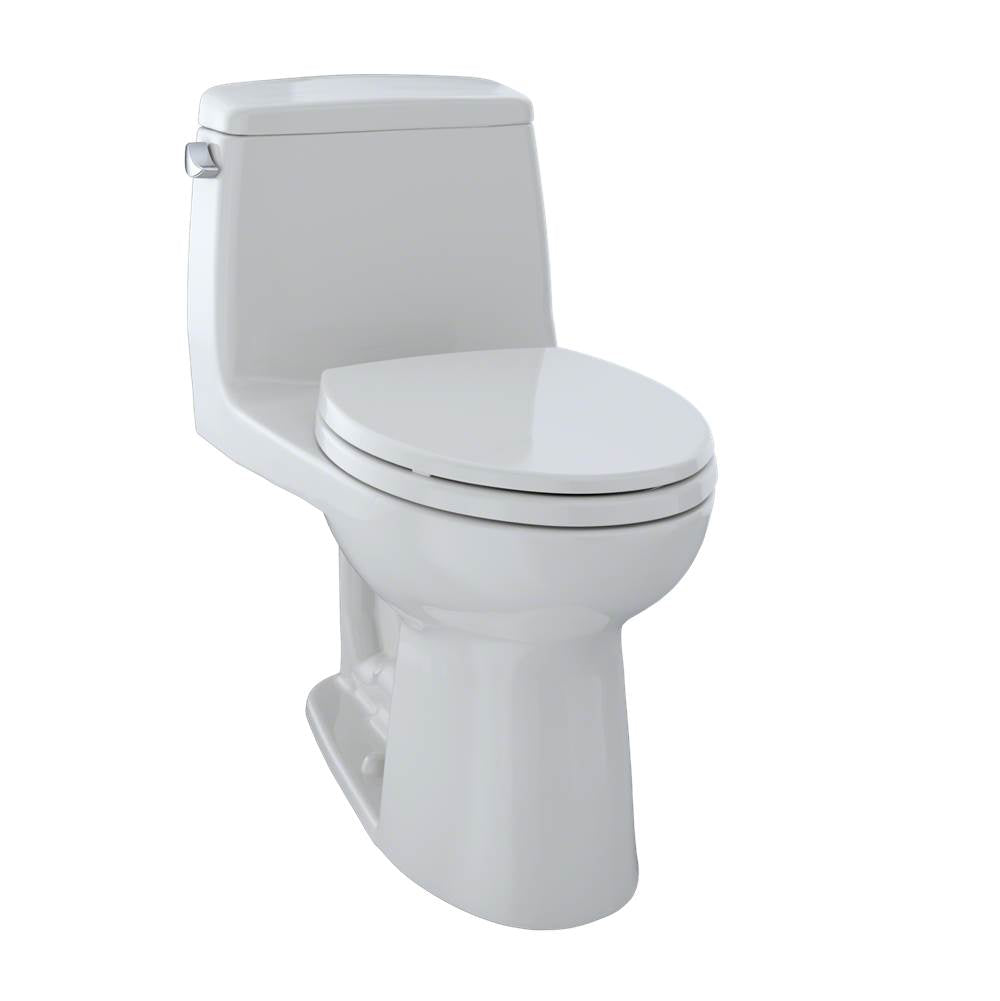 TOTO Eco UltraMax One-Piece Elongated 1.28 GPF Toilet, Cotton White