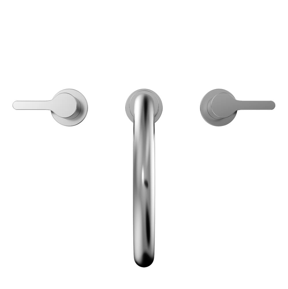 Toto Lb Two-Handle Deck-Mount Roman Tub Filler Trim, Polished Chrome