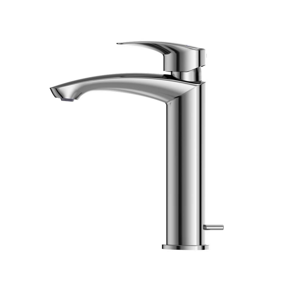 Toto Gm 1.2 Gpm Single Handle Semi-Vessel Bathroom Sink Faucet With Comfort Glide Technology, Brushed Nickel