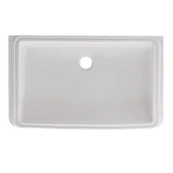 Toto Rectangular Undermount Bathroom Sink With Cefiontect, Cotton White