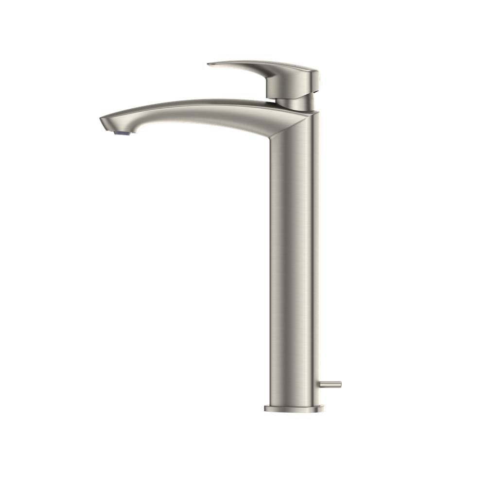 Toto Gm 1.2 Gpm Single Handle Vessel Bathroom Sink Faucet With Comfort Glide Technology, Brushed Nickel