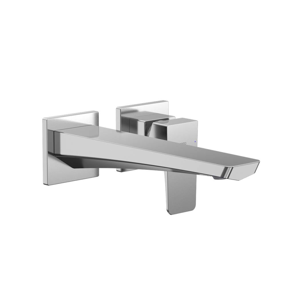 Toto Ge 1.2 Gpm Wall-Mount Single-Handle Long Bathroom Faucet With Comfort Glide Technology, Brushed Nickel