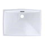 Toto Lloyd Rectangular Undermount Bathroom Sink, Cotton White