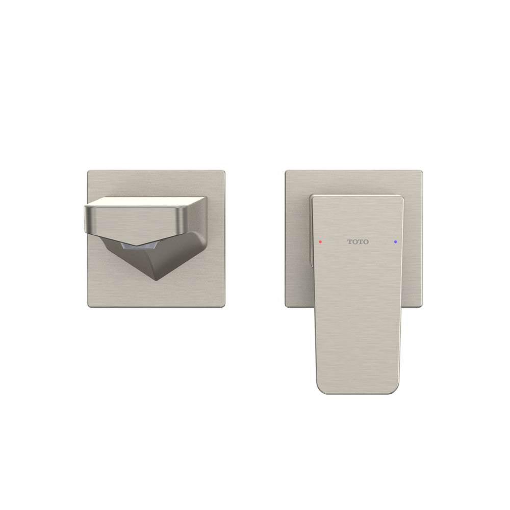 Toto Ge 1.2 Gpm Wall-Mount Single-Handle Long Bathroom Faucet With Comfort Glide Technology, Brushed Nickel