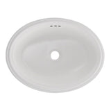 Toto Dartmouth 18-3/4'' X 13-3/4'' Oval Undermount Bathroom Sink, Cotton White