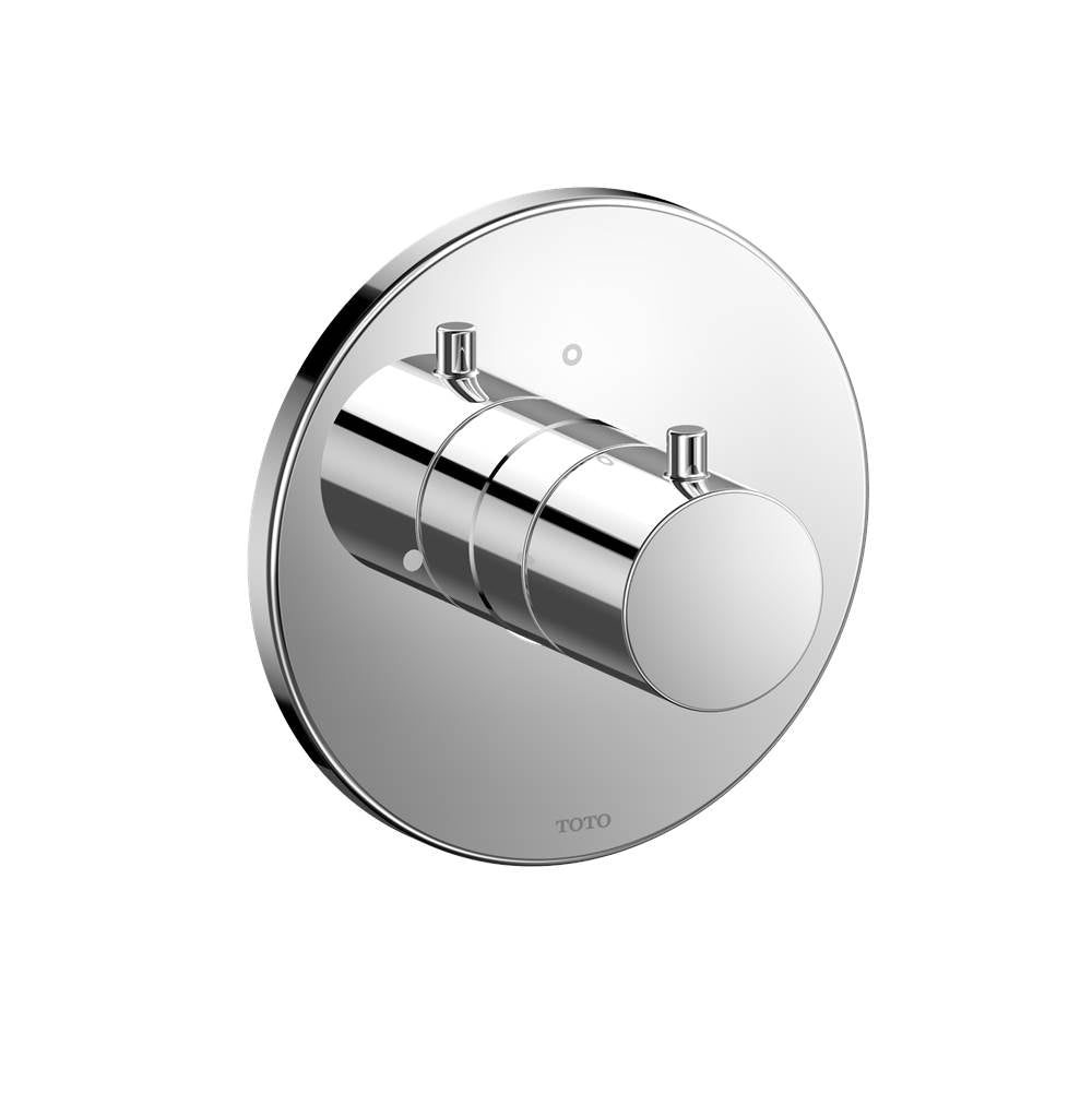 TOTO - Toto Round Volume Control Valve Shower Trim, Polished Chrome - Polished Chrome