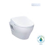 TOTO - TOTO WASHLET plus EP Wall-Hung Elongated Toilet with S7 Contemporary Bidet Seat and DuoFit In-Wall 0.9 and 1.28 GPF Dual-Flush Tank System, Matte Silver - CWT4284726CMFGNo.MS - Matte Silver