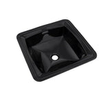 TOTO - Toto ConnellyE Square Undermount Bathroom Sink, Ebony - Ebony