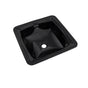 TOTO - Toto ConnellyE Square Undermount Bathroom Sink, Ebony - Ebony