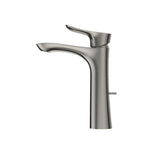 Toto Go 1.2 Gpm Single Handle Semi-Vessel Bathroom Sink Faucet With Comfort GlideE Technology, Brushed Nickel