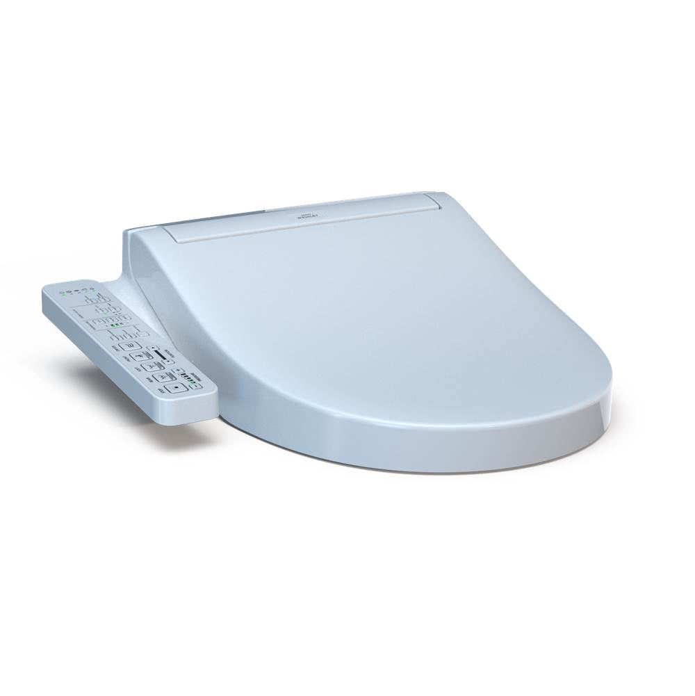 TOTO - Toto Washlet C2 Electronic Bidet Toilet Seat With Premist And Ewater+ Wand Cleaning, Round, Cotton White - Cotton White