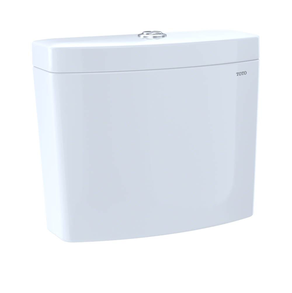 Toto Aquia Iv Dual Flush 1.28 And 0.9 Gpf Toilet Tank Only With Washlet+ Auto Flush Compatibility, Cotton White
