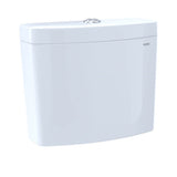 Toto Aquia Iv Dual Flush 1.28 And 0.9 Gpf Toilet Tank Only With Washlet+ Auto Flush Compatibility, Cotton White