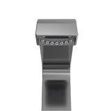 Toto Gc Ecopower 0.5 Gpm Touchless Bathroom Faucet With Thermostatic Mixing Valve, 20 Second Continuous Flow, Polished Chrome