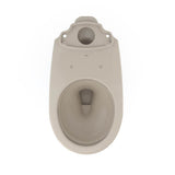 Toto Drake Round Tornado Flush Toilet Bowl With Cefiontect, Cotton White