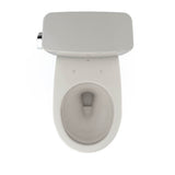 Toto Drake Two-Piece Round 1.6 Gpf Universal Height Tornado Flush Toilet With Cefiontect, Cotton White