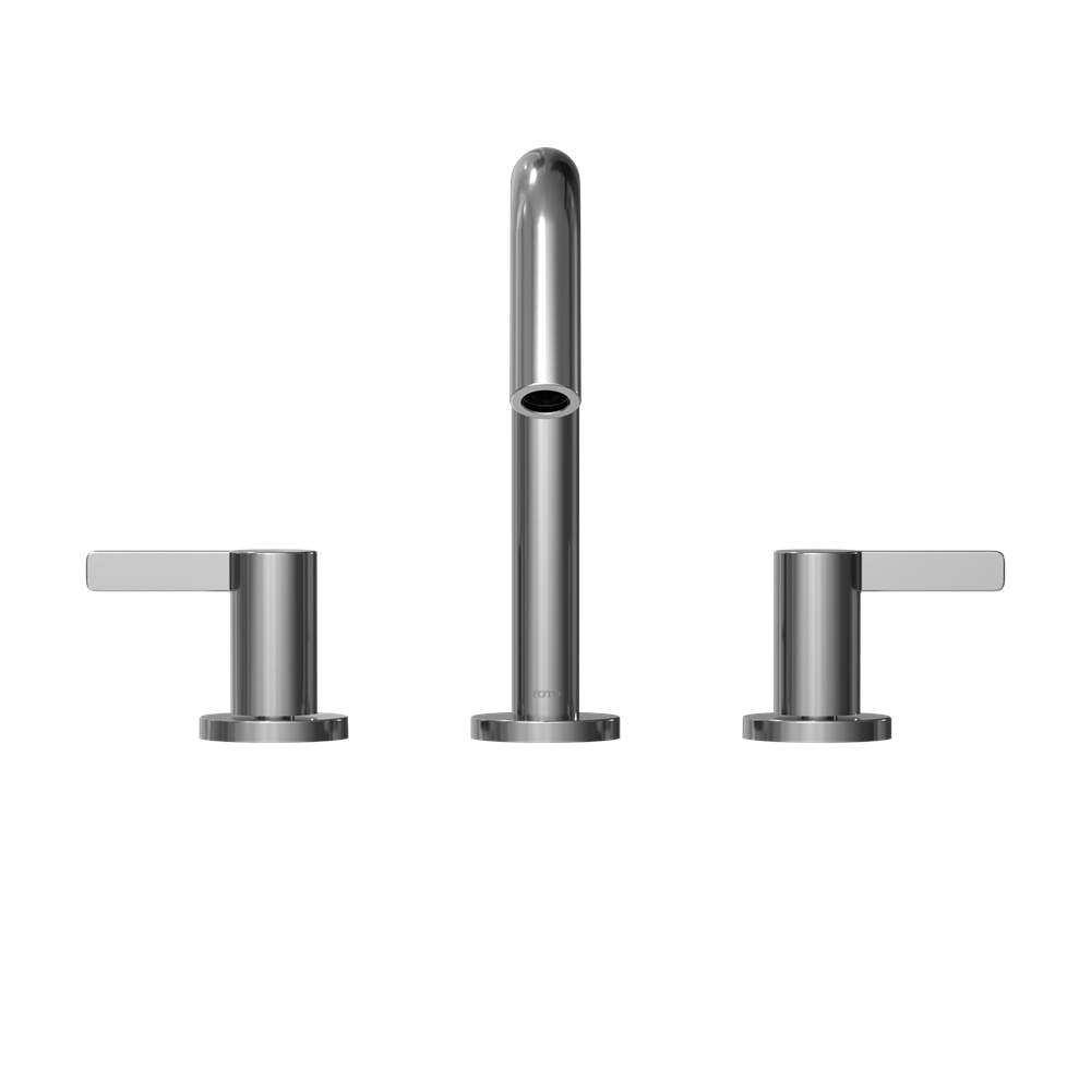 Toto Gf Series 1.2 Gpm Two Lever Handle Widespread Bathroom Sink Faucet, Brushed Nickel