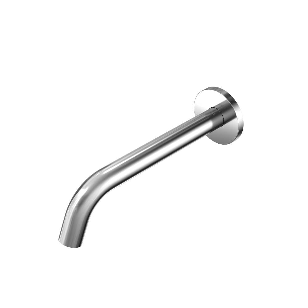 Toto Helix Wall-Mount Ac Powered 0.5 Gpm Touchless Bathroom Faucet With Mixing Valve, 10 Second On-Demand Flow, Polished Chrome