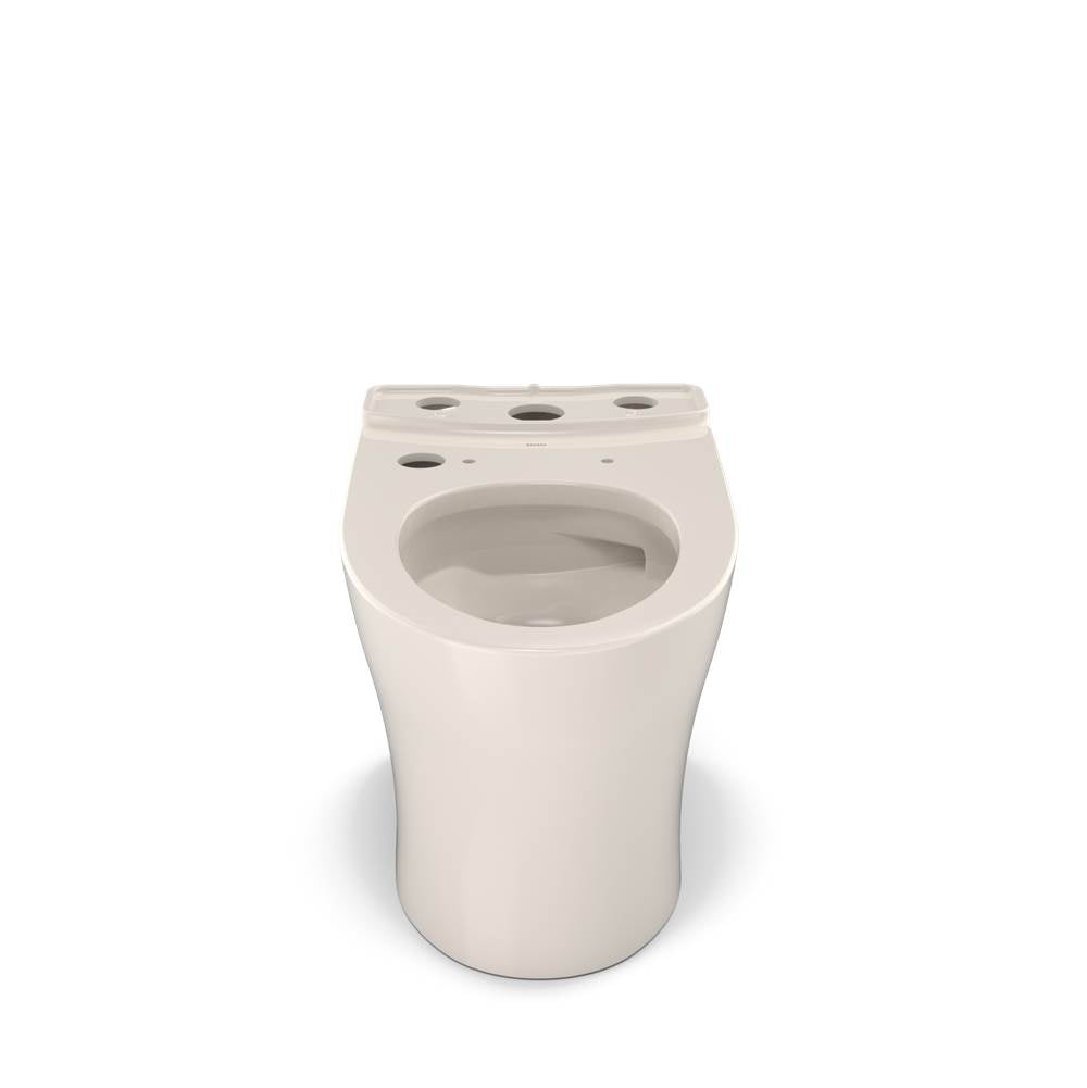 Toto Aquia Iv Washlet+ Elongated Skirted Toilet Bowl With Cefiontect, Cotton White