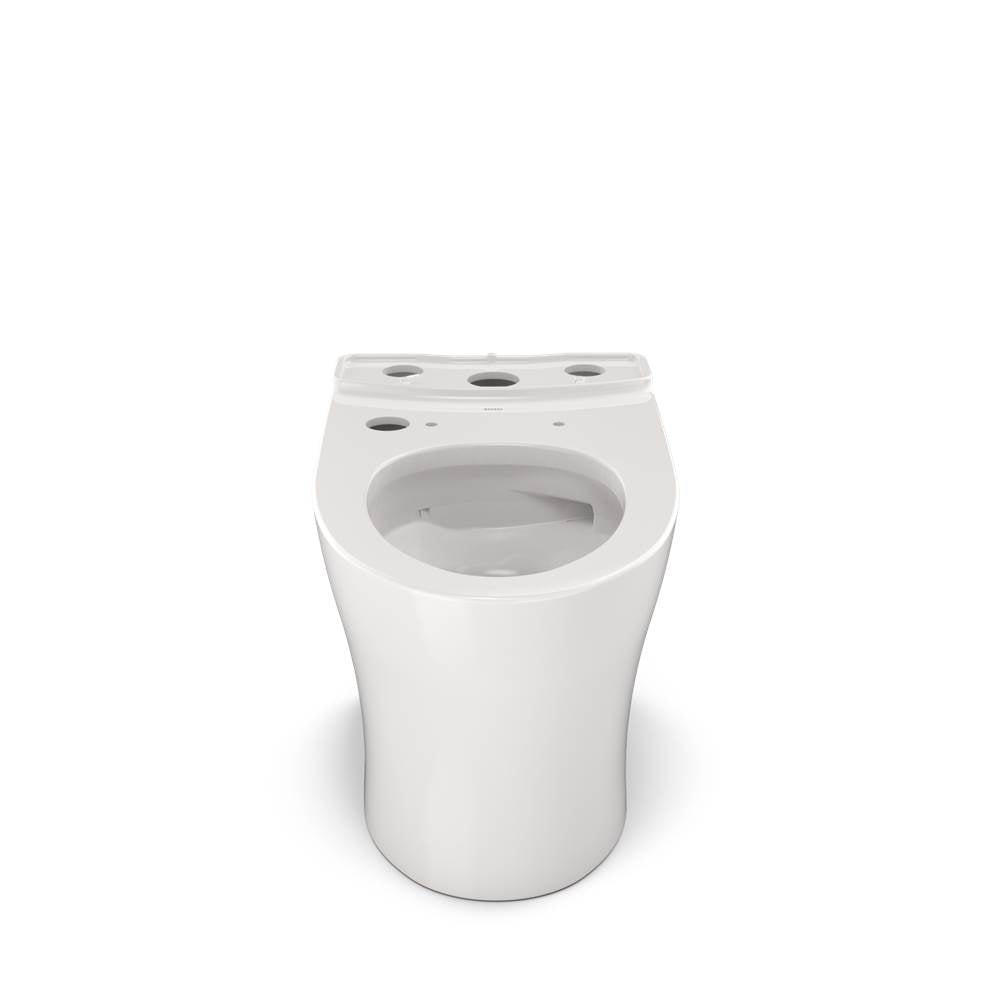 Toto Aquia Iv Elongated Universal Height Skirted Toilet Bowl With Cefiontect, Washlet+ Ready, Cotton White