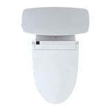 Toto Drake Transitional Washlet+ Two-Piece Elongated 1.28 Gpf Tornado Flush Toilet With C5 Bidet Seat, Cotton White
